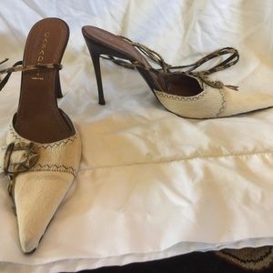 Casadei Camel Hair Heels Sz 10